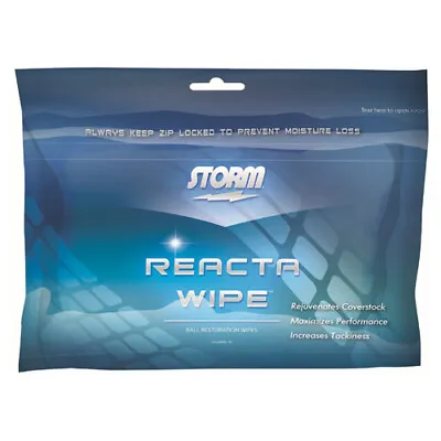 $11.61 • Buy Storm Bowling Ball Reacta Wipes Ball Cleaners Pkg/20 - Free Shipping!