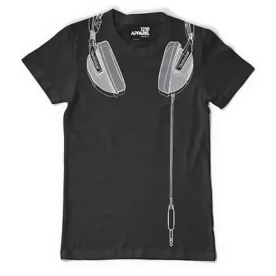 £10 • Buy DMC Technics DJ Headphones - Premium Quality T-shirt Black/silver