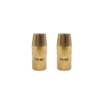 2 Pcs Nozzles 1/2  Flush For MIG Gun Fit Miller Millermatic 180 • $12.99