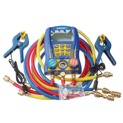 $198 • Buy New WK-6889 Digital Testing Manifolds Refrigeration Pressure Vacuum Gauge Meter
