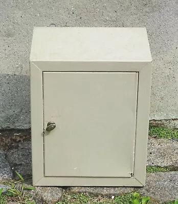 $79.40 • Buy Vintage Sheet Metal Pantry Small Wardrobe Wall Cupboard Workshop Loft Decor