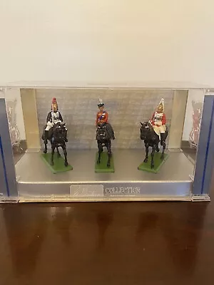 W Britains Metal Models HM Queen Elizabeth W/Guards Vintage • $14