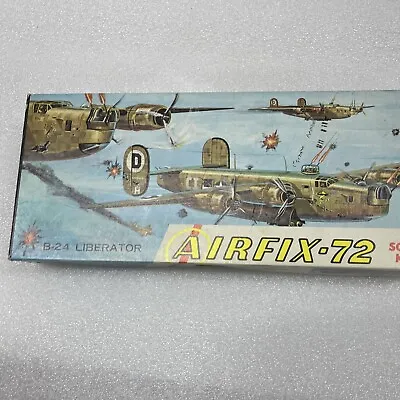 AIRFIX-72 B-24 LIBERATOR WW2 BG USAAF HEAVY BOMBER AIRPLANE Kit Model • $28