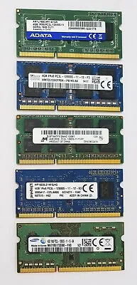 4GB DDR3L 1600MHz Laptop RAM ~ PC3L 12800S SODIMM Memory 204pin 1.35v IMac VAT • £9.99