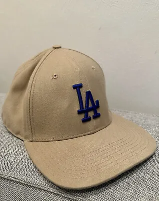 '47 Los Angeles Dodgers Khaki Adjustable Strap Baseball Cap - LA Dodgers Hat • $12