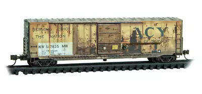 Norfolk Southern Ex-ACY 50' Standard Box Car Weathered MTL #076 44 160 N Scale • $34.69