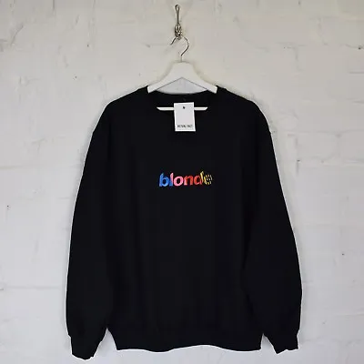 Actual Fact Blonde Nascar Odd Future Hip Hop Black Sweatshirt Top • £30