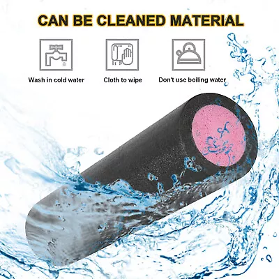 $24.99 • Buy PE Foam Yoga Roller Physio Gym Back Training Exercise Massage /60/90CM