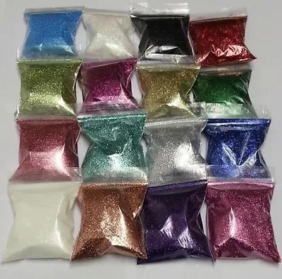 £44.99 • Buy 100g BAGS OF FINE METALLIC HOLO GLITTER FOR ARTS, CRAFTS,FLORISTRY,NAIL ART