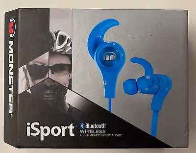 Monster ISport 128660-00 BLUE • $34.99