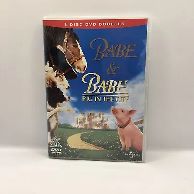 Babe And Babe Pig In The City DVD Double Feature 2004 Comedy Drama 2 DVDS • £6.50