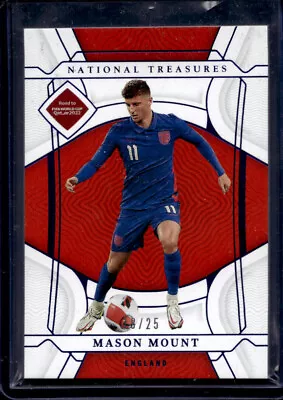 Panini  National Treasures Fifa Road To World Cup 22 Mason Mount England  18/25 • £2.72