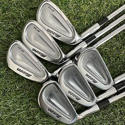 LH Mizuno Mp 60 Iron Set 4-9 6pc Left Dynamic Gold Flex S200 Men Golf DG Steel • $299.99