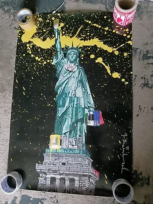  Liberty  Authentic Offset Lithograph Poster Art Print By Mr. Brainwash • $350