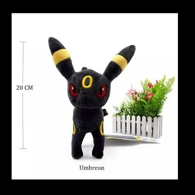 $19.99 • Buy Umbreon Pokemon Custom Plush 20 Cm