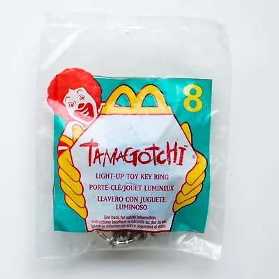 $5.49 • Buy McDonald's - Tamagotchi - Light Up Toy Key Ring - 1998 - #8 - Unopened