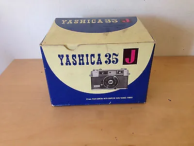 Used - Vintage Box Yashica 35 J - Empty - Paperboard Cardboard - Used • $106.93