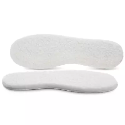 Boot Insoles For Men Sheepskin Insoles -Wool Felt Insoles Shoe Inserts For Women • $7.74