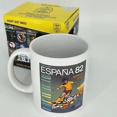 £4.35 • Buy THE WORLD CUP Panini FIFA World Cup Heritage Mug ESPANIA SPAIN 1982 OFFICIAL 
