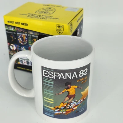 £4.35 • Buy THE WORLD CUP Panini FIFA World Cup Heritage Mug ESPANIA SPAIN 1982 OFFICIAL 