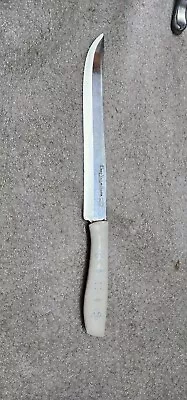 Vintage Ekco Vanadium Knife With White And Blue Handle • $10.90