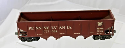 $75 • Buy O Scale Brass/Steel  - PRR - Four Bay Hopper