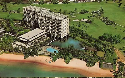 Aerial View Of Kahala Hilton Hotel Honolulu Hawaii Postcard • $4.80