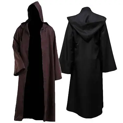 Jedi Sith Darth Vader Hooded Cloak Robe Star War Halloween Party Cosplay Costume • $24.69