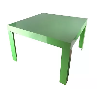 Vintage Green Plastic IKEA Lack Table 24 X 24 X 15.5  • $69.99