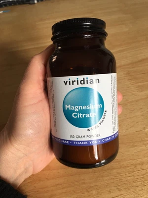 £6 • Buy Viridian Magnesium Citrate