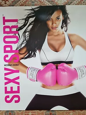 Authentic Victoria Secret Poster 34”x34” Heavy Thick Paper Don't Know Who? • $35