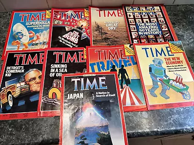 9 Time Magazine Issues 1983 • $38.25