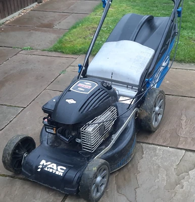 £20 • Buy MAC ALLISTER 158cc SELF PROPELLED PETROL LAWN MOWER
