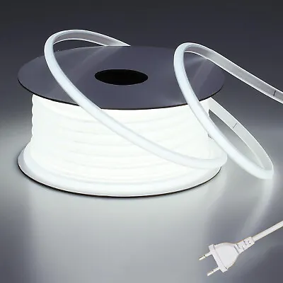 AC 220V Flexible COB Neon LED Strip Light Decoration Waterproof Lighting 5M-100M • $83.60
