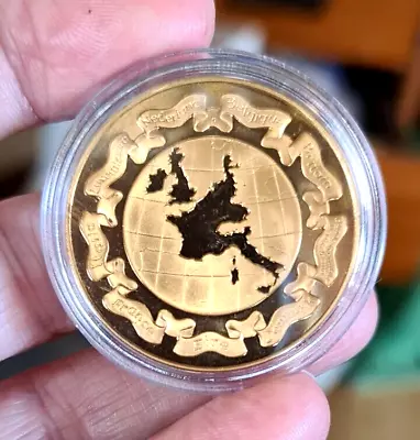 £50 • Buy Rare 1973 EEC John Pinches Specimen Proof In Bronze Medal