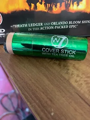 W7  Medium Deep Tea Tree Cover Stick Concealer B/n Sealed.free Brown Eye Pencil • £3.25