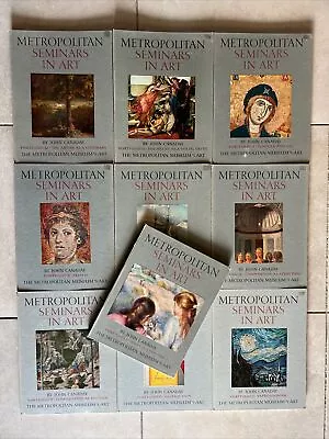 Metropolitan Museum Seminars In Art 10 Portfolios With Prints 1958 • $35