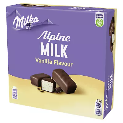 MILKA ALPINE MILK Vanilla Flavor Chocolate Candies Marshmallows Souffle 350g • $28.70