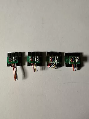 10pcs Dcc 8 Pin Nem652 Sockets + Solder Tabs For Model Railway Trains. • $6