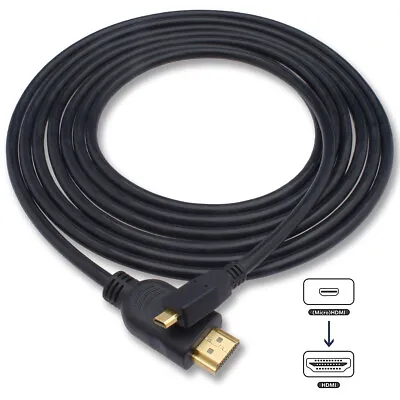 3M HDMI To Micro HDMI Cable For GoPro Hero Canon EOS M50 M5 M6 M100 Sony Alpha • $40.84