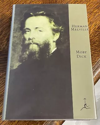 Modern Library Moby Dick By Herman Melville HBDJ 1992 • $15.99