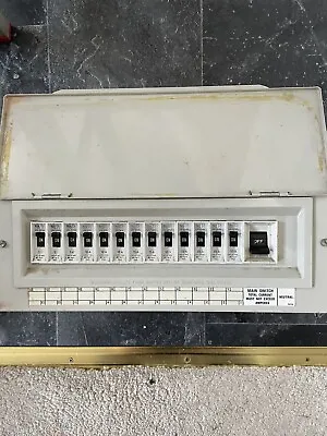 Old MK 13 Way Consumer Unit (used) • £45