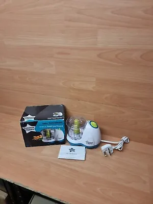 Tommee Tippee Mini Baby Food Blender 44005040 Boxed Wired Complete GWO F/VGC • £16.99