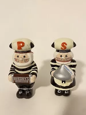 2001 Vintage Mr. And Mrs. Claus Chocolatier Salt And Pepper Shakers Kurt Adler • $30.96