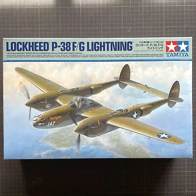 Tamiya 1/48 Masterpiece Series No.120 Lockheed P-38F/G Lightning 61120 FedEx JPN • $71.81