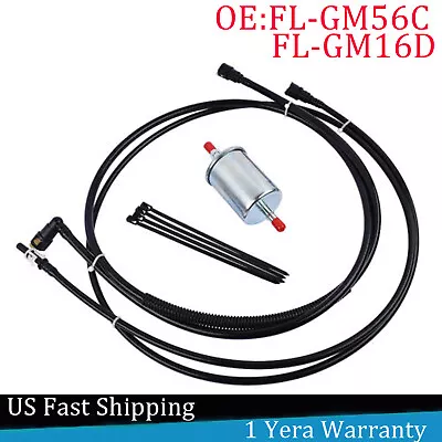 Fuel Line Replacement Kit FL-GM16D For Chevy S10 GMC Sonoma 2.2L 4.3L 1997-2003 • $69.59