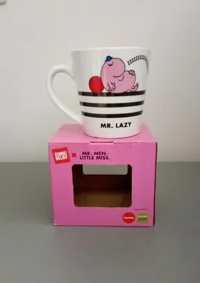  MR MEN/LITTLE MISS Mug Comic Relief MR LAZY (Boxed) • £6.99