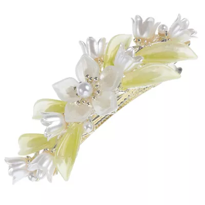 Metal Lily Of The Valley Hair Clip Spring Barrette Gift For Women • £7.88