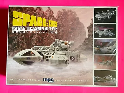 Space 1999 Eagle Transporter Spaceship Deluxe Edition Model Kit Mpc Round 2 New! • $59.99