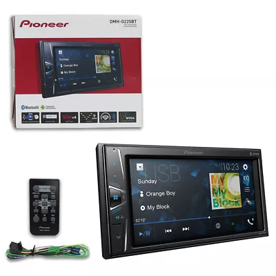 Pioneer DMH-G225BT 6.2  2-DIN Car Radio USB Digital Media Receiver W/ Bluetooth • $169.99